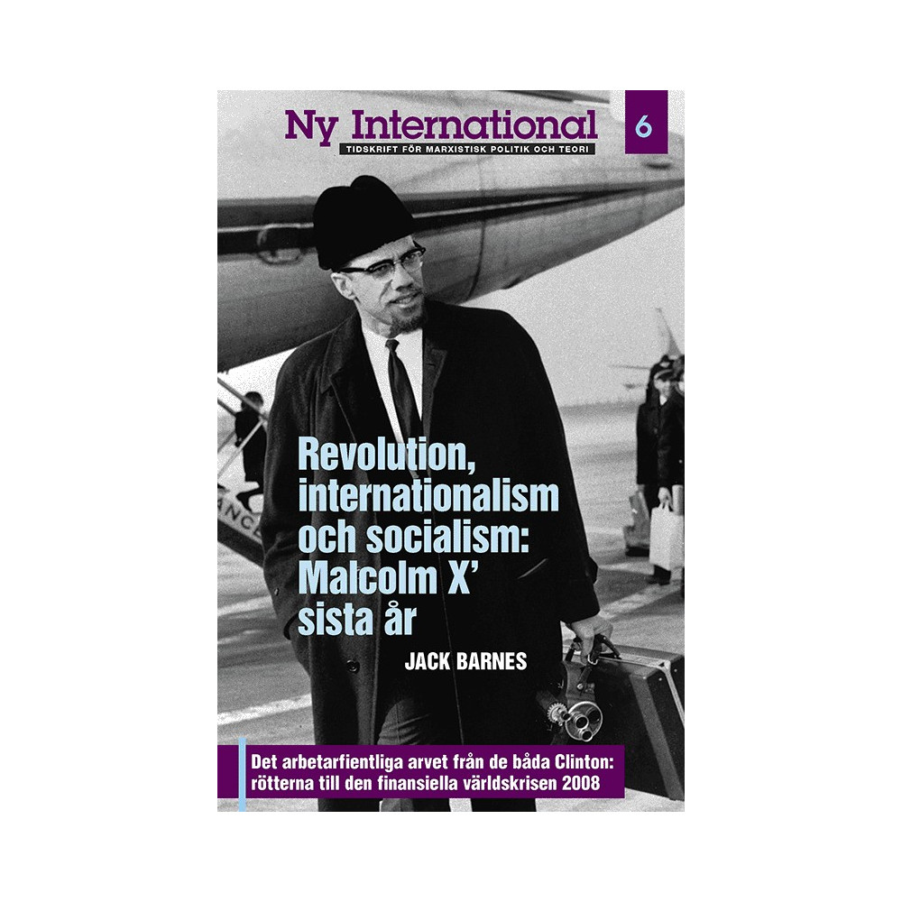 Produktbild för Revolution, internationalism och socialism: Malcolm X’ sista år (häftad)