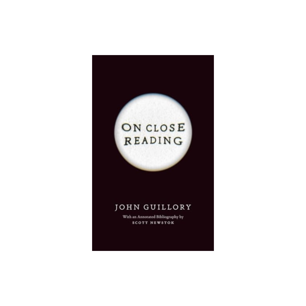 Produktbild för On Close Reading (häftad, eng)