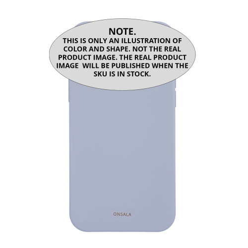 ONSALA Back Silicone Touch Recycled iPhone 16e/17e Summer Sky