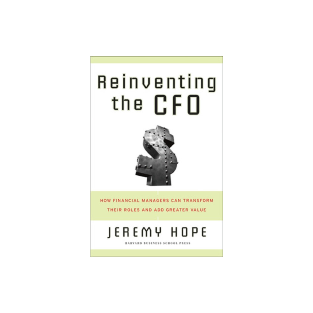 Produktbild för Reinventing the CFO (inbunden, eng)