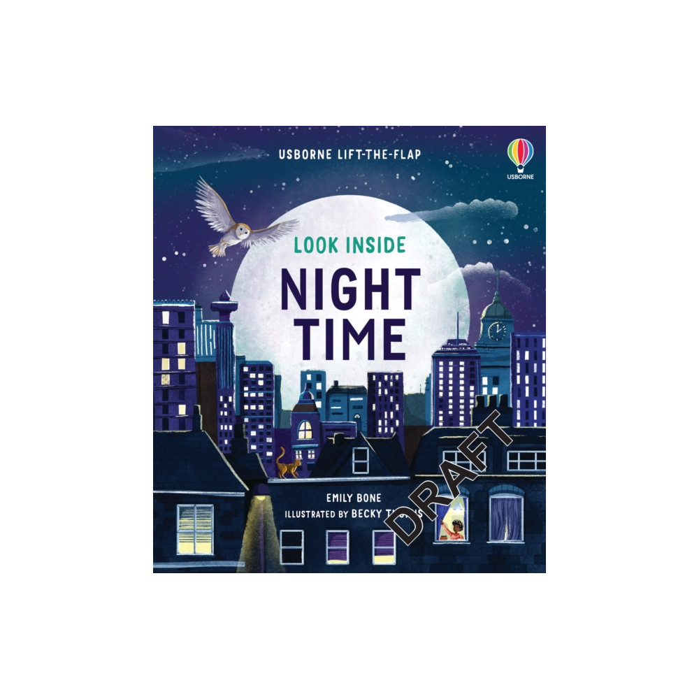 Produktbild för Look Inside Night Time (bok, board book, eng)
