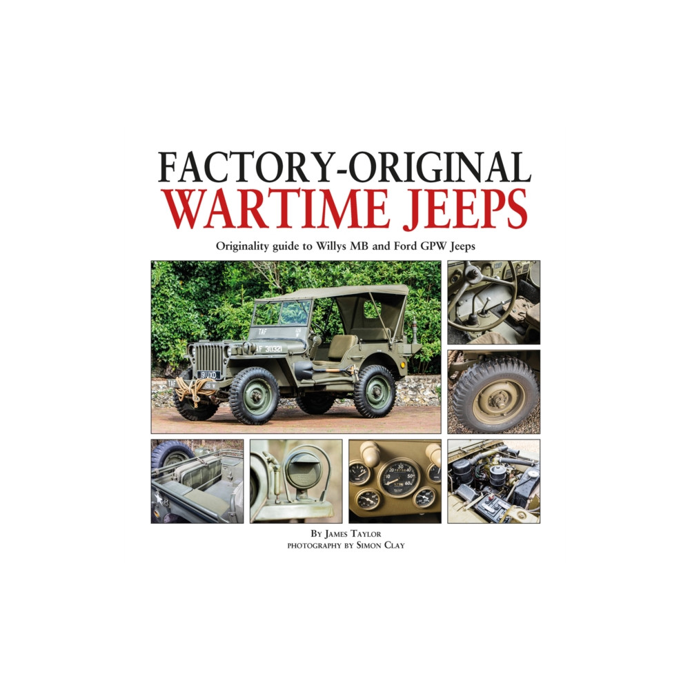 Produktbild för Factory-Original Wartime Jeeps (inbunden, eng)