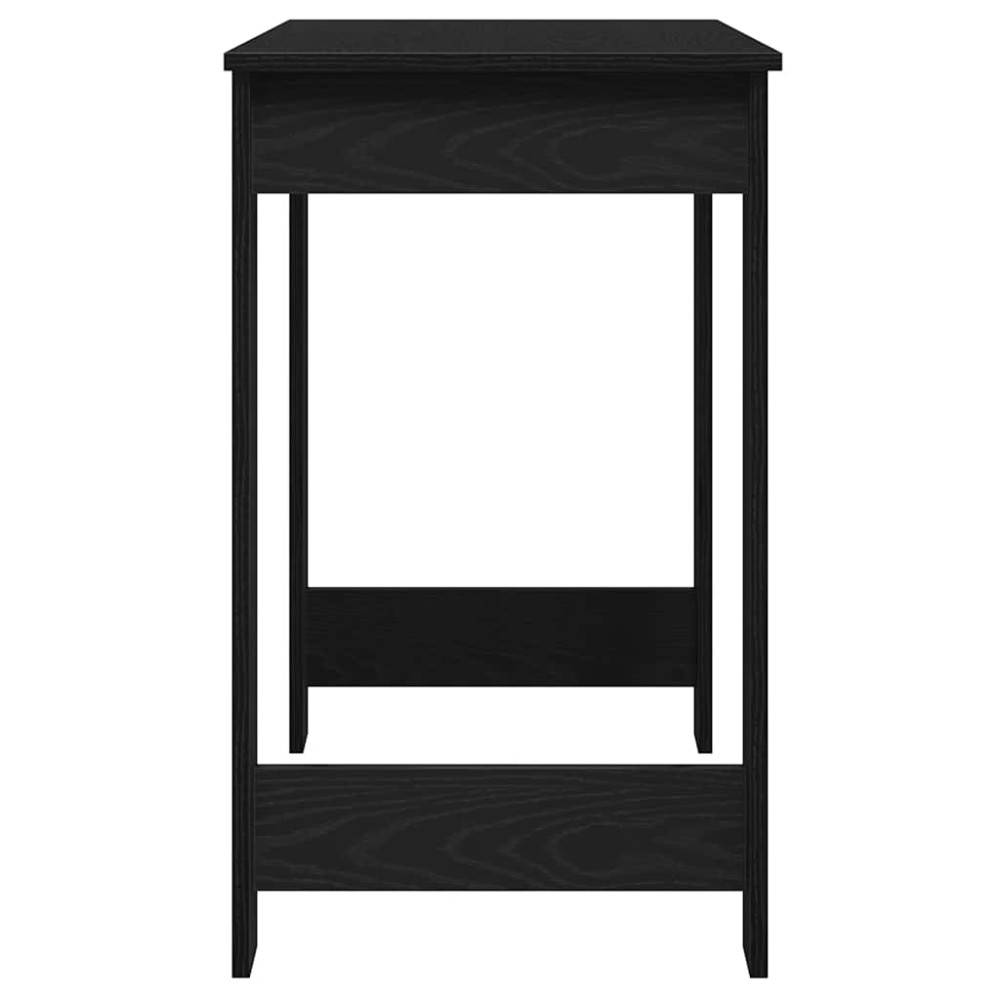 Produktbild för Skrivbord svart 100x45x75 cm konstruerat trä