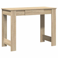 Produktbild för Skrivbord sonoma-ek 100x45x75 cm konstruerat trä