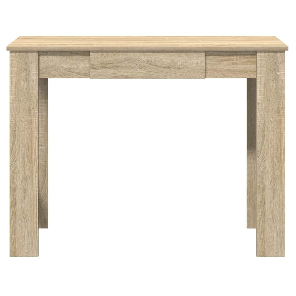 Produktbild för Skrivbord sonoma-ek 100x45x75 cm konstruerat trä