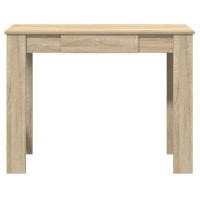 Produktbild för Skrivbord sonoma-ek 100x45x75 cm konstruerat trä