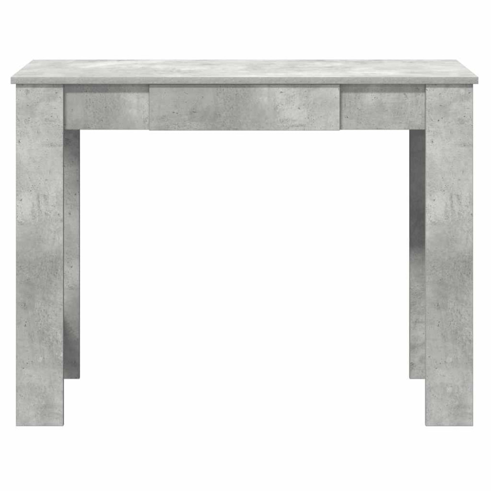 Produktbild för Skrivbord betonggrå 100x45x75 cm konstruerat trä