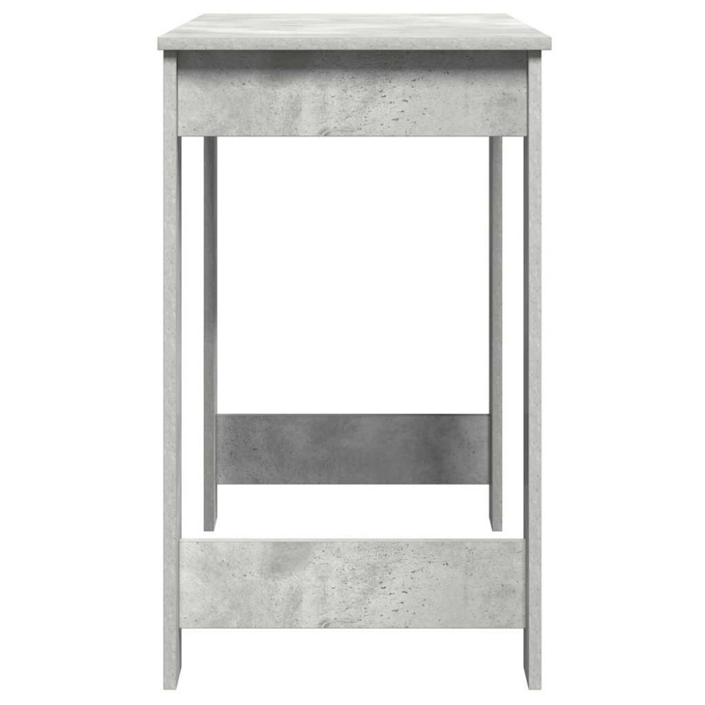Produktbild för Skrivbord betonggrå 100x45x75 cm konstruerat trä
