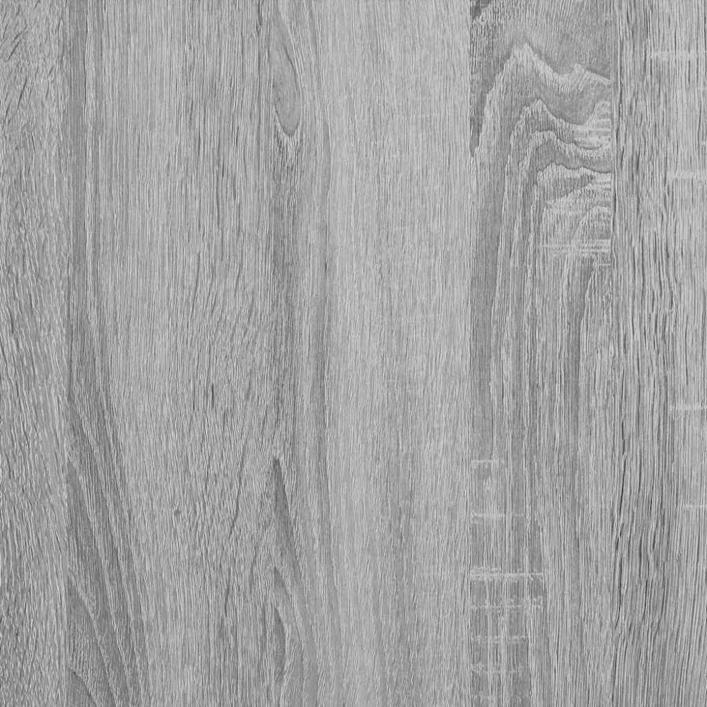 Produktbild för Skrivbord grå sonoma 100x45x75 cm konstruerat trä