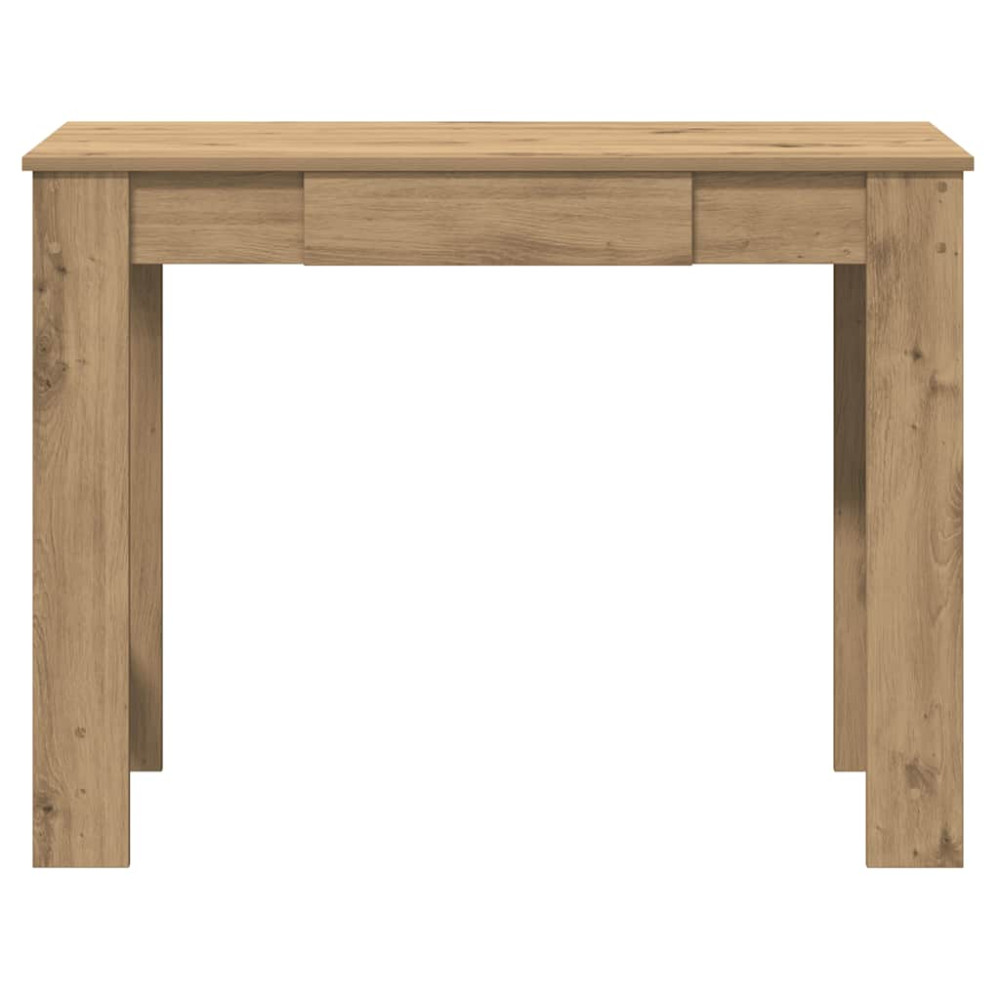 Produktbild för Skrivbord artisan ek 100x45x75 cm konstruerat trä