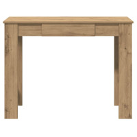 Produktbild för Skrivbord artisan ek 100x45x75 cm konstruerat trä