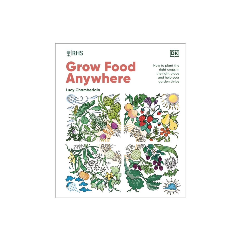 Produktbild för RHS Grow Food Anywhere (inbunden, eng)