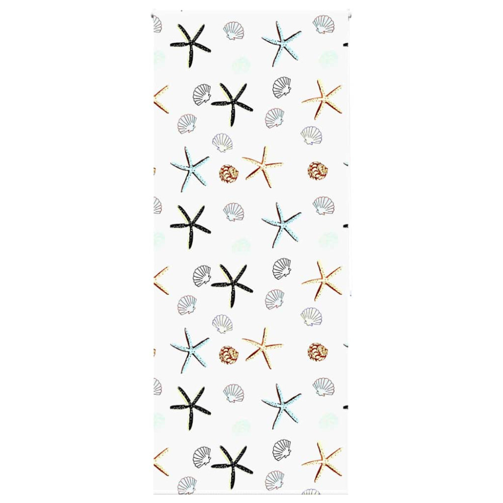 Produktbild för Rullgardin för dusch 90x240 cm tyg bredd 86 cm