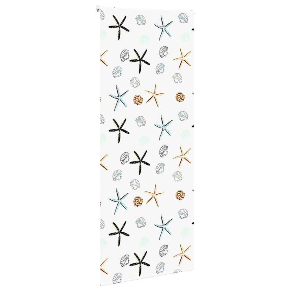 Produktbild för Rullgardin för dusch 90x240 cm tyg bredd 86 cm