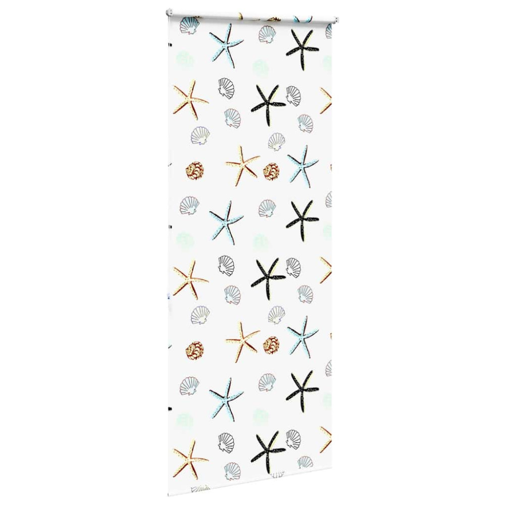Produktbild för Rullgardin för dusch 90x240 cm tyg bredd 86 cm