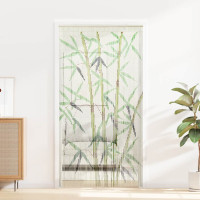 Produktbild för Insektsdörrgardin bambutryck 100x220 cm bambu