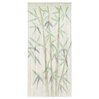 Produktbild för Insektsdörrgardin bambutryck 100x220 cm bambu