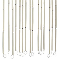 Produktbild för Insektsdörrgardin bambutryck 100x220 cm bambu