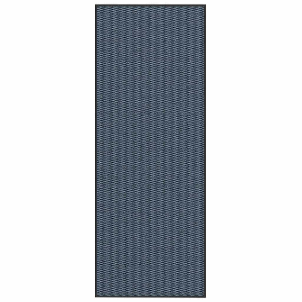 Produktbild för Dörrmatta blå 115x300 cm