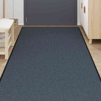 Produktbild för Dörrmatta blå 115x300 cm