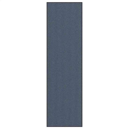 vidaXL Dörrmatta blå 115x400 cm