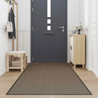 Produktbild för Dörrmatta brun 115x300 cm