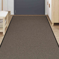 Produktbild för Dörrmatta brun 115x300 cm