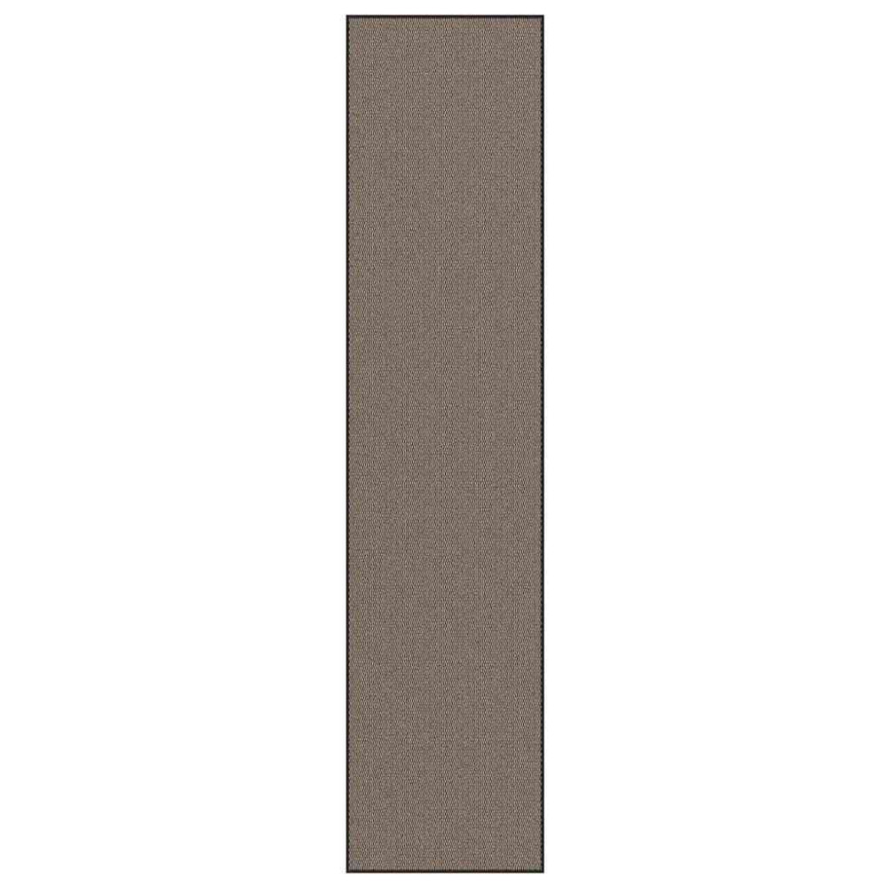 Produktbild för Dörrmatta brun 115x500 cm