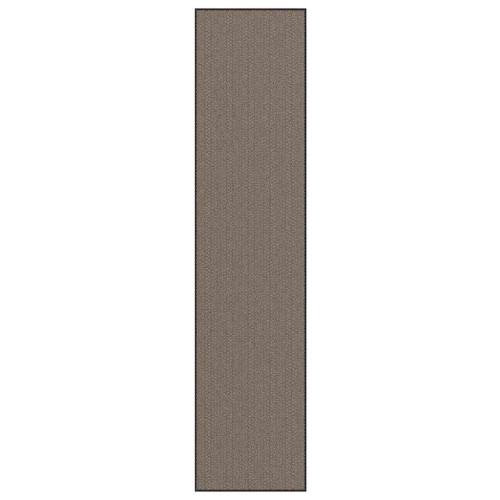 vidaXL Dörrmatta brun 115x500 cm