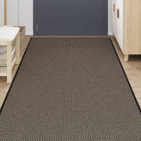 Produktbild för Dörrmatta brun 115x500 cm