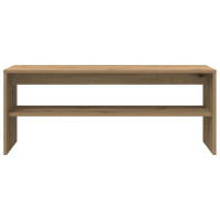 Produktbild för Tv-bänk artisan ek 100x40x40 cm konstruerat trä