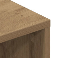 Produktbild för Tv-bänk artisan ek 100x40x40 cm konstruerat trä
