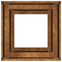 Produktbild för Planteringskärl rostig 40x40x80 cm väderbeständigt stål