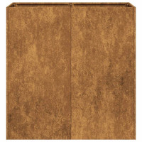 Produktbild för Planteringskärl rostig 80x40x80 cm väderbeständigt stål