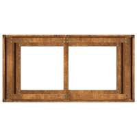 Produktbild för Planteringskärl rostig 80x40x80 cm väderbeständigt stål