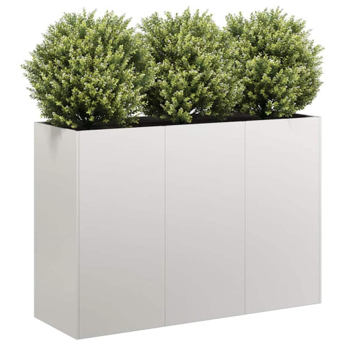 vidaXL Planteringskärl 120x40x80 cm rostfritt stål