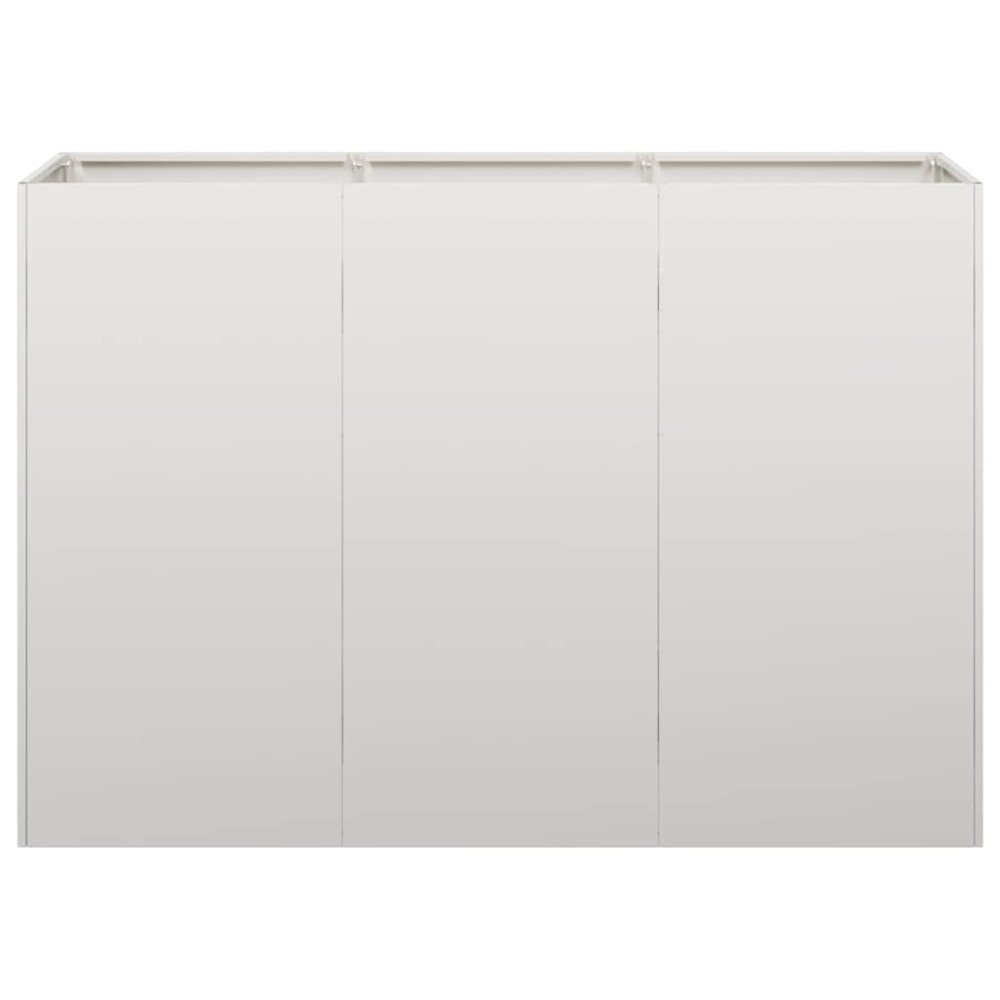 Produktbild för Planteringskärl 120x40x80 cm rostfritt stål