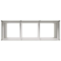 Produktbild för Planteringskärl 120x40x80 cm rostfritt stål