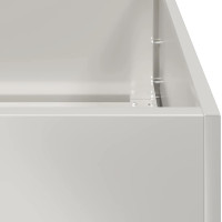 Produktbild för Planteringskärl 120x40x80 cm rostfritt stål