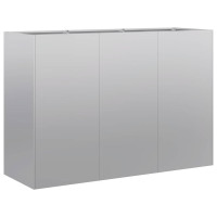 Produktbild för Planteringskärl 120x40x80 cm galvaniserat stål