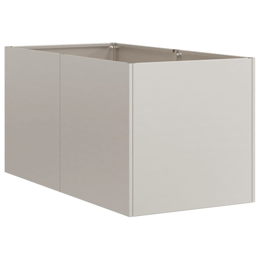 Produktbild för Planteringskärl rostig 40x80x40 cm väderbeständigt stål