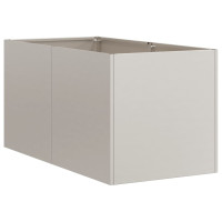 Produktbild för Planteringskärl rostig 40x80x40 cm väderbeständigt stål