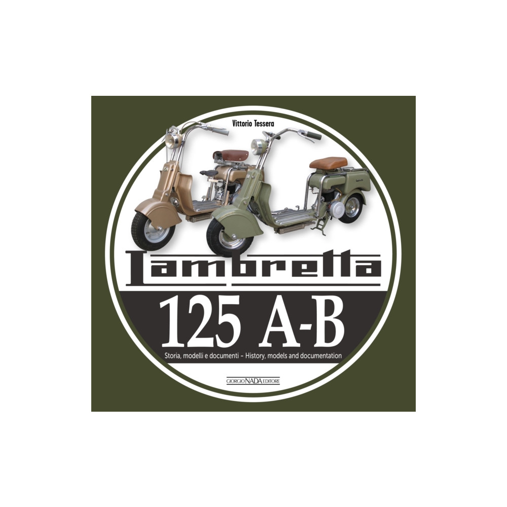 Produktbild för Lambretta 125 A-B (häftad, ita)