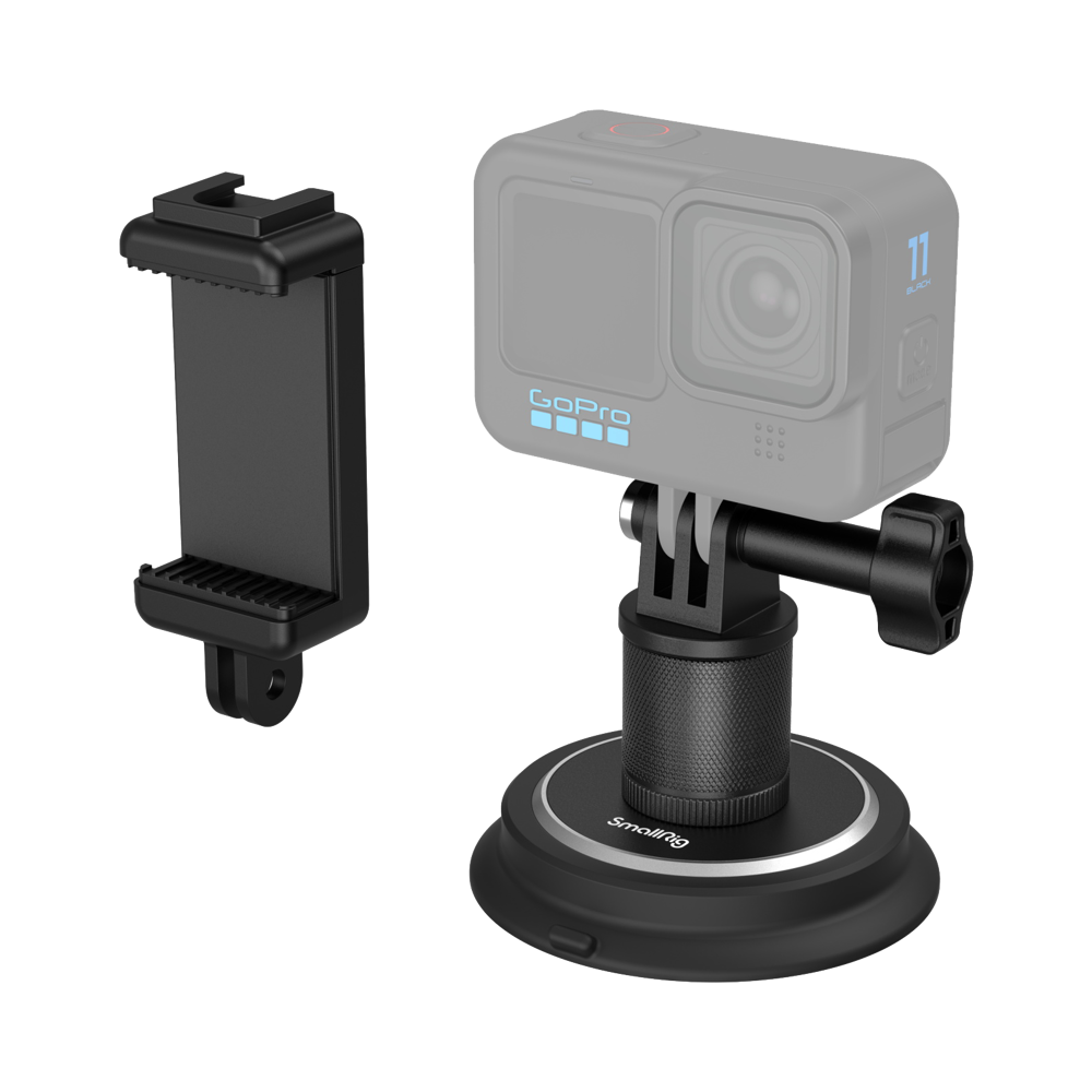 Produktbild för SmallRig 4347 Suction Cup Mounting Support for Action Cameras