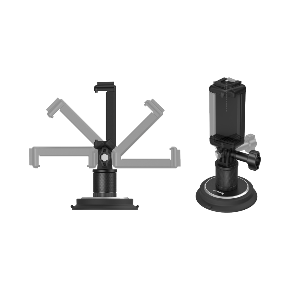 Produktbild för SmallRig 4347 Suction Cup Mounting Support for Action Cameras