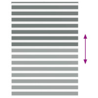 Produktbild för Rullgardin zebra mörkgrå 165x230 cm tyg bredd 160,9cm polyester