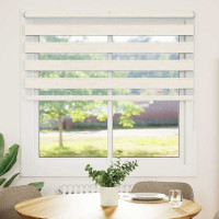 Produktbild för Rullgardin zebra 145x100 cm tyg bredd 140,9 cm polyester