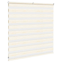 Produktbild för Rullgardin zebra 145x100 cm tyg bredd 140,9 cm polyester