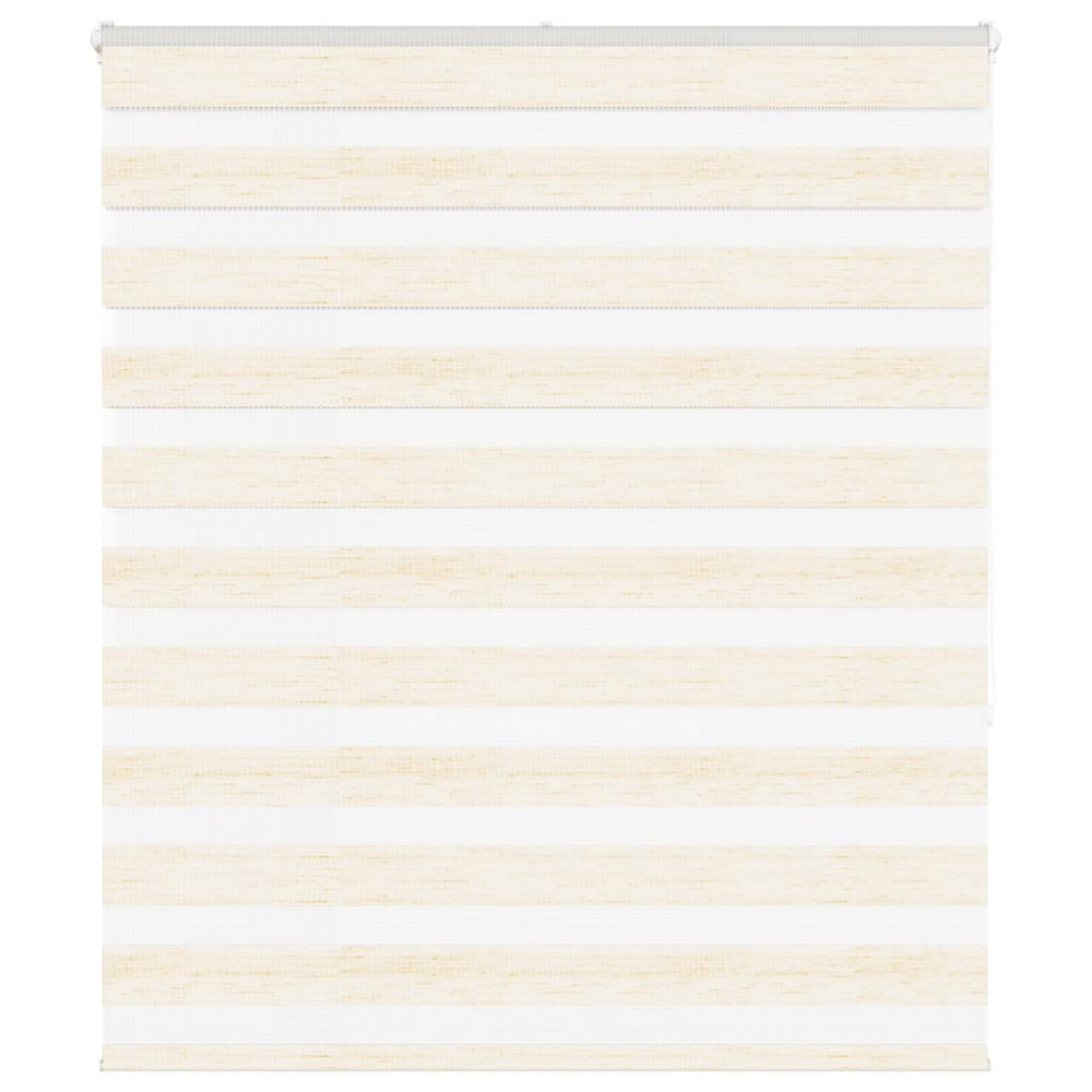 Produktbild för Rullgardin zebra 125x150 cm tyg bredd 120,9 cm polyester