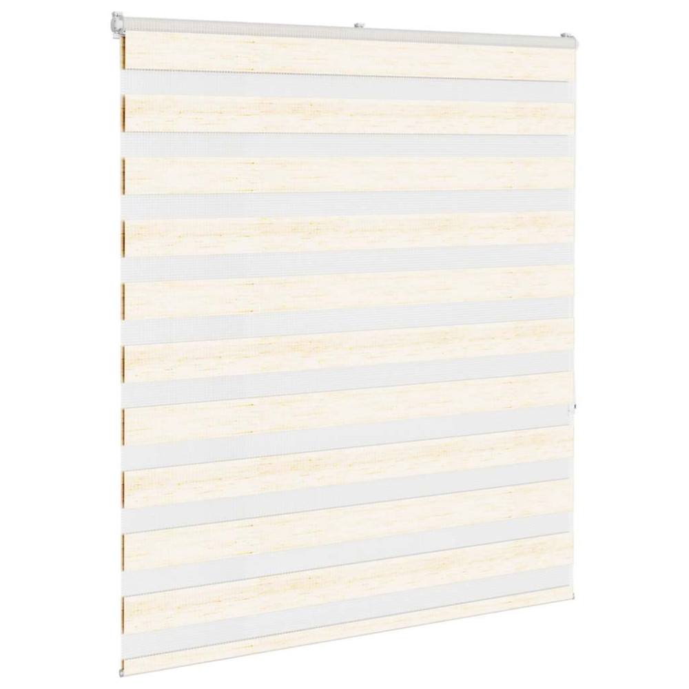 Produktbild för Rullgardin zebra 135x150 cm tyg bredd 130,9 cm polyester
